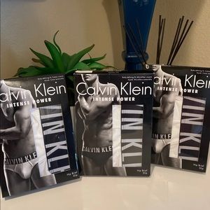 3 pairs of Calvin Klein briefs